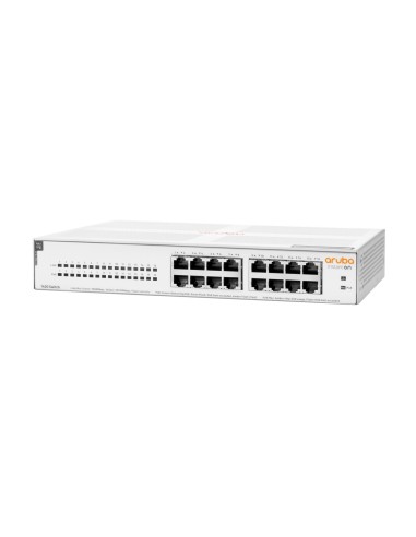 HPE Aruba Networking Aruba Instant On 1430 16G Class4 PoE 124W No administrado L2 Gigabit Ethernet (10 100 1000) Energía sobre