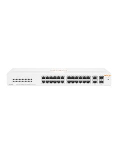 HPE Aruba Networking Aruba Instant On 1430 26G 2SFP No administrado L2 Gigabit Ethernet (10 100 1000) 1U Blanco