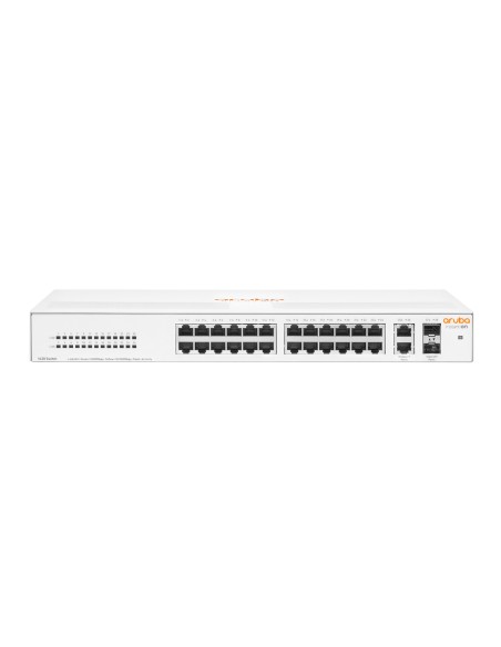 HPE Aruba Networking Aruba Instant On 1430 26G 2SFP No administrado L2 Gigabit Ethernet (10 100 1000) 1U Blanco