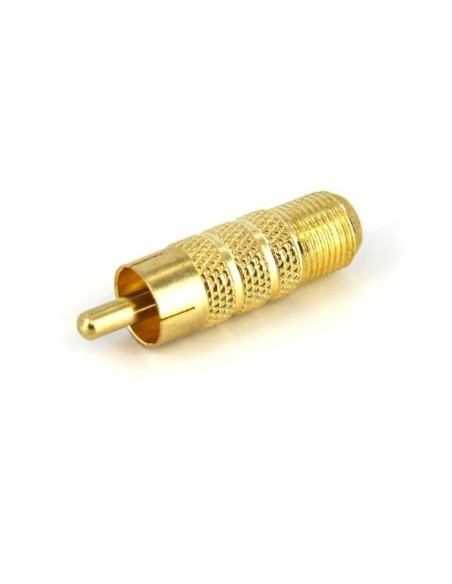 StarTech.com RCA to F Type Coaxial Adapter, M F conector coaxial StarTech.com RCA to F Type Coaxial Adapter, M F conector coaxial