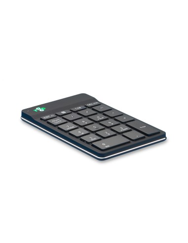 R-Go Tools Teclado numérico R-Go Numpad Break, teclado numérico ergonómico con software de pausa, bluetooth, negro