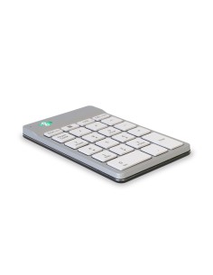R-Go Tools Teclado numérico R-Go Numpad Break, teclado numérico ergonómico con software de pausa, bluetooth, blanco 2