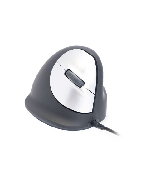 R-Go Tools Ratón ergonómico R-Go HE Break con software de pausa, grande (tamaño de mano ≥ 185 mm), diestro, cableado, negro R-Go Tools Ratón ergonómico R-Go HE Break con software de pausa, grande (tamaño de mano ≥ 185 mm), diestro, cableado, negro