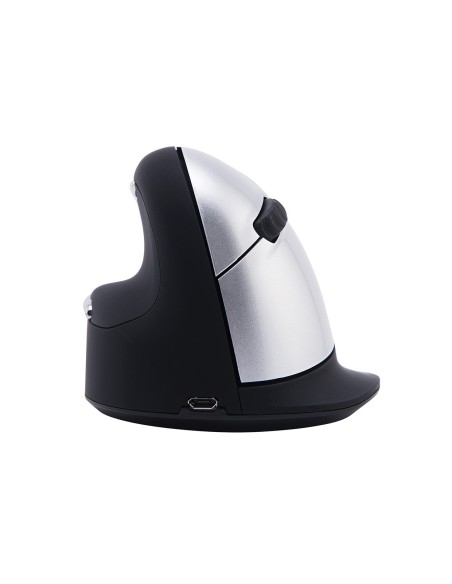 R-Go Tools Ratón ergonómico R-Go HE Break con software de pausa, grande (tamaño de mano ≥ 185 mm), zurdo, bluetooth, negro R-Go Tools Ratón ergonómico R-Go HE Break con software de pausa, grande (tamaño de mano ≥ 185 mm), zurdo, bluetooth, negro