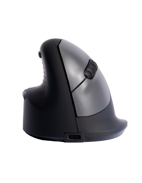 R-Go Tools Ratón ergonómico R-Go HE Break con software de pausa, mediano (tamaño de mano 165-185 mm), zurdo, bluetooth, negro R-Go Tools Ratón ergonómico R-Go HE Break con software de pausa, mediano (tamaño de mano 165-185 mm), zurdo, bluetooth, negro