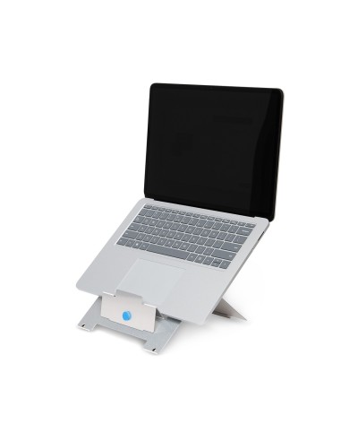 R-Go Tools Soporte para portátil R-Go Riser Flexible, elevador plegable ajustable para portátil, ergonómico, aluminio Hylite,