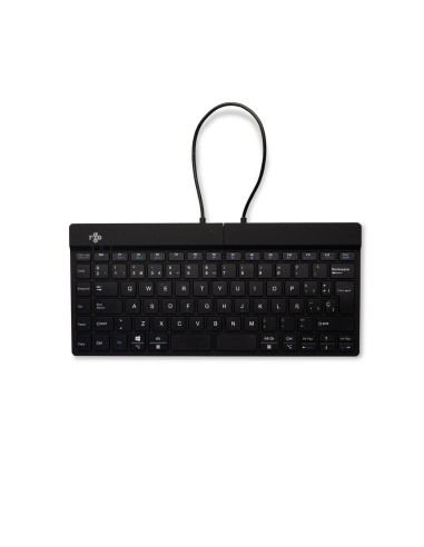 R-Go Tools Teclado ergonómico R-Go Split Break con software de pausa, teclado dividido ergonómico, QWERTY (ES), bluetooth, negro