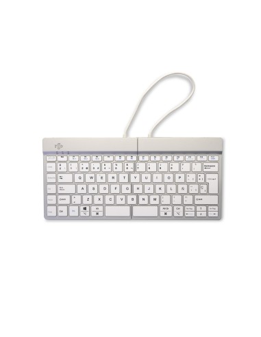R-Go Tools Teclado ergonómico R-Go Split Break con software de pausa, teclado dividido ergonómico, QWERTY (ES), bluetooth,