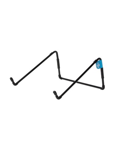 R-Go Tools Soporte para portátil R-Go Steel Travel, ergonómico y plegable, apto para portátiles de 10-22 pulgadas, negro