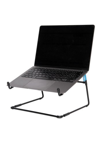 R-Go Tools Soporte para portátil R-Go Steel Office, apto para 10-22 pulgadas, negro