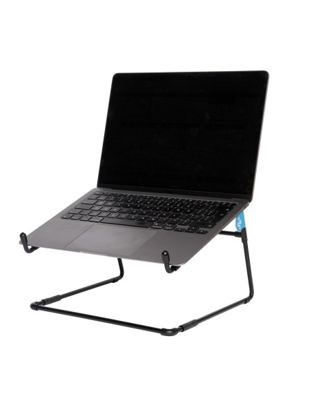 R-Go Tools Soporte para portátil R-Go Steel Office, apto para 10-22 pulgadas, negro
