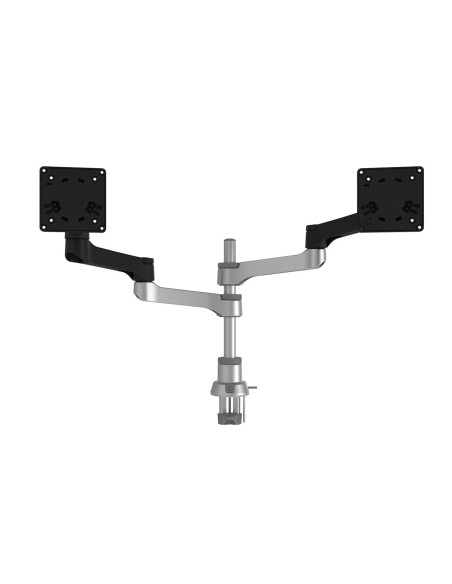 R-Go Tools Brazo de monitor R-Go Zepher Dual, para dos monitores, ajustable, capacidad de carga de 0- 8 kg, 100% circular, negro R-Go Tools Brazo de monitor R-Go Zepher Dual, para dos monitores, ajustable, capacidad de carga de 0- 8 kg, 100% circular, negro