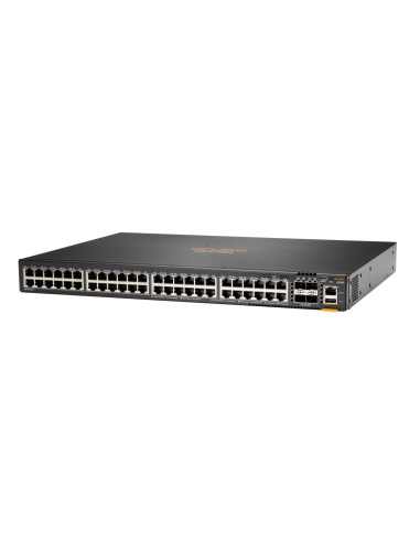 HPE Aruba Networking CX 6200F 48G Class-4 PoE 4SFP 370W Gestionado L3 Gigabit Ethernet (10 100 1000) Energía sobre Ethernet