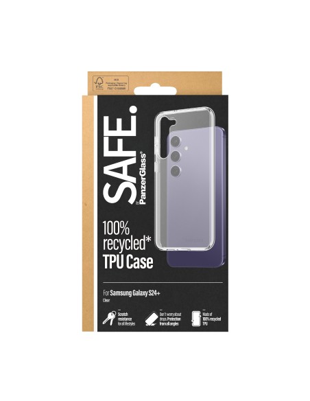 PanzerGlass SAFE95673 funda para teléfono móvil Transparente
