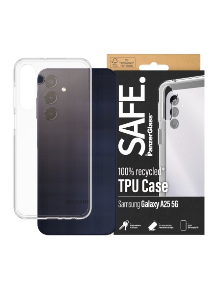 PanzerGlass SAFE95683 funda para teléfono móvil Transparente