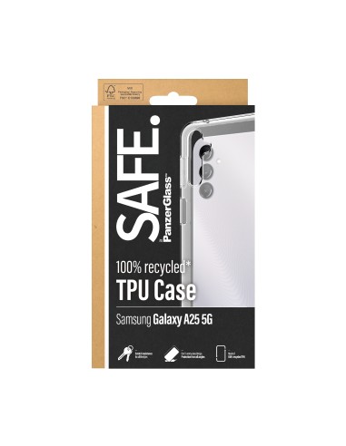 PanzerGlass SAFE95683 funda para teléfono móvil Transparente