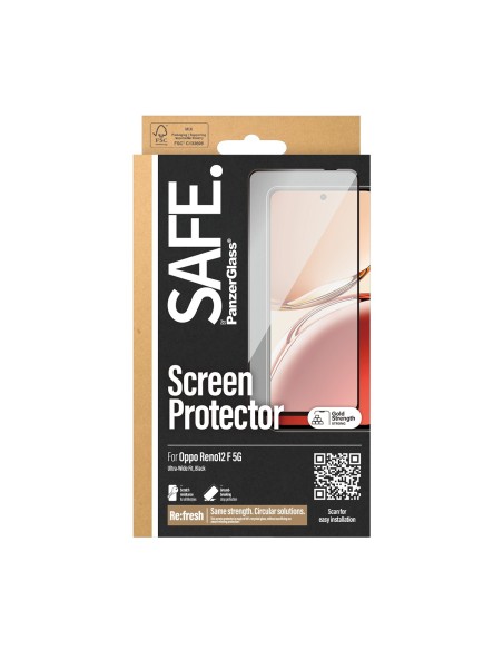 PanzerGlass SAFE95996 protector de pantalla o trasero para teléfono móvil OPPO 1 pieza(s)