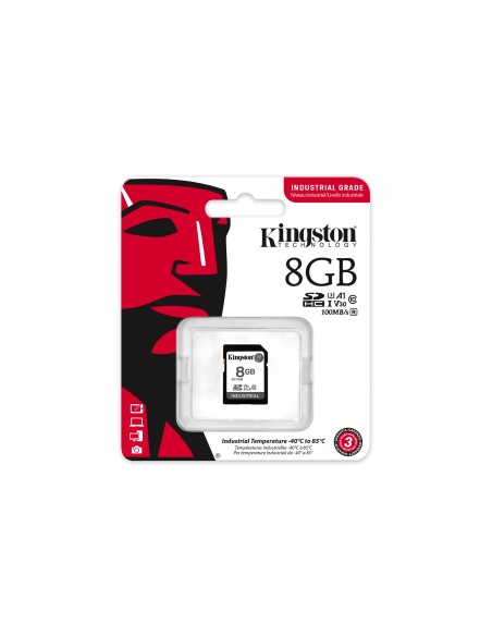 Kingston Technology 8G SDHC Industrial pSLC
