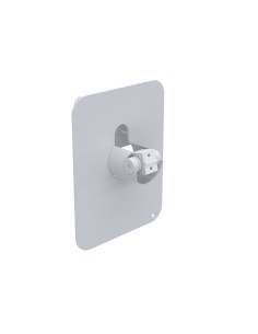 Ergonomic Solutions SpacePole Kiosk SKS001-32 accesorio para terminal de punto de venta Base POS Blanco Metal