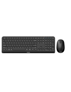 Philips 4000 series SPT6407B 16 teclado Ratón incluido Universal RF Wireless + Bluetooth QWERTY Inglés Negro