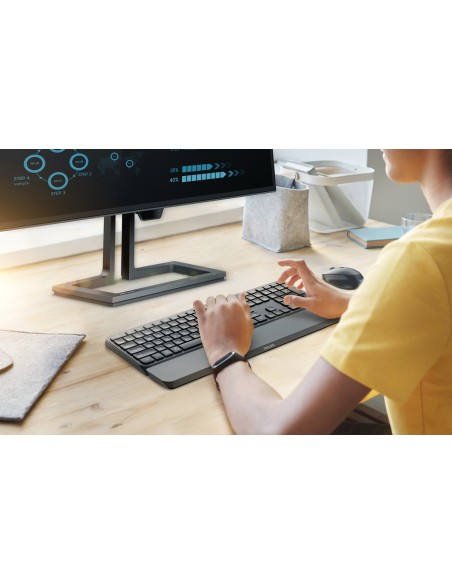 Philips 6000 series SPT6607B 16 teclado Ratón incluido Universal RF Wireless + Bluetooth Negro