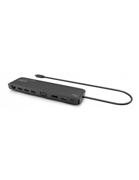 Urban Factory TCD45UF base para portátil y replicador de puertos Alámbrico USB 3.2 Gen 1 (3.1 Gen 1) Type-C Negro