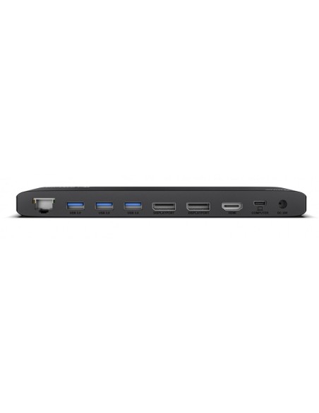 Urban Factory TCD49UF hub de interfaz USB Tipo C 10000 Mbit s Negro