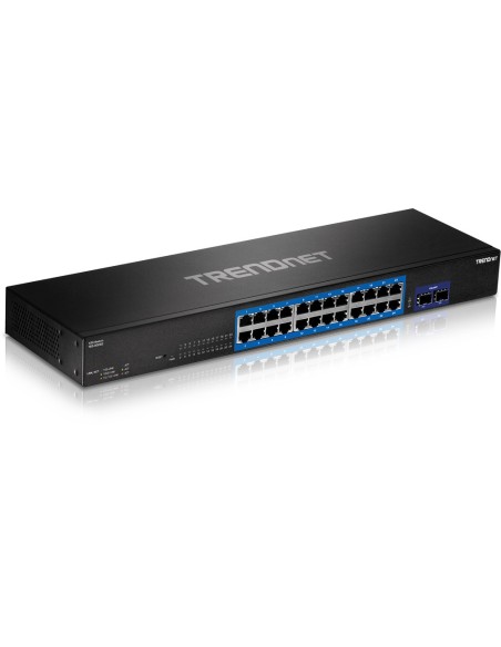 Trendnet TEG-30262 v1.0R Gigabit Ethernet (10 100 1000) 1U Negro