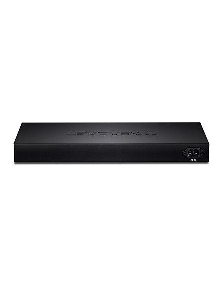 Trendnet TEG-30284 switch Gestionado Gigabit Ethernet (10 100 1000) 1U Negro