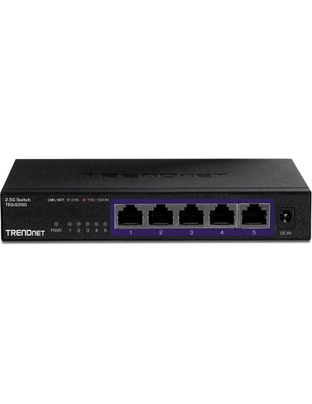 Trendnet TEG-S350 switch No administrado Gigabit Ethernet (10 100 1000) Negro