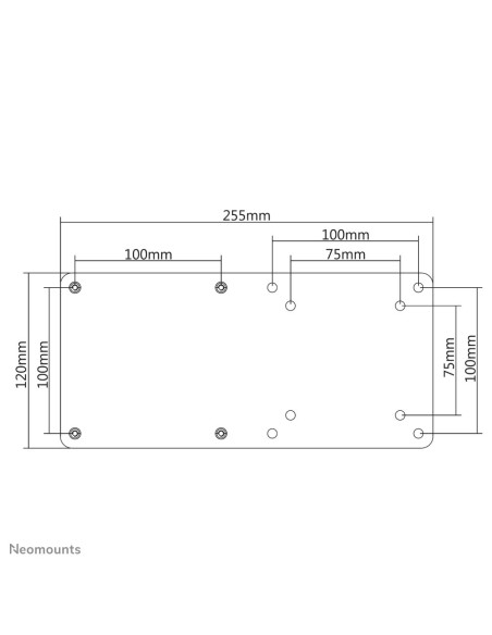Neomounts THINCLIENT-01 Soporte para mini PC - máx 3 kg - universal Neomounts THINCLIENT-01 Soporte para mini PC - máx 3 kg - universal