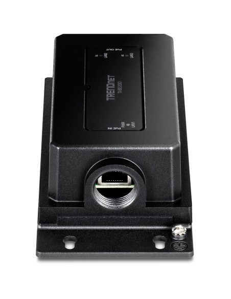 Trendnet TI-BE200 ampliador de red Transmisor y receptor de red Negro 10, 100, 1000 Mbit s