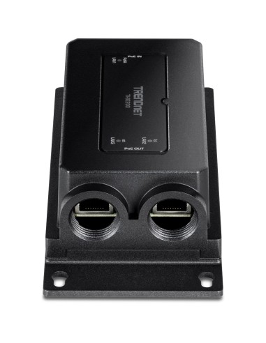 Trendnet TI-BE200 ampliador de red Transmisor y receptor de red Negro 10, 100, 1000 Mbit s