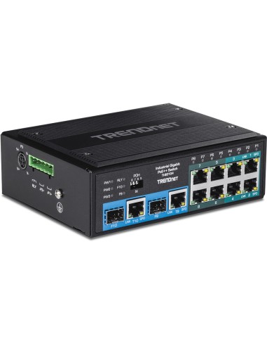 Trendnet TI-BG104 switch No administrado Gigabit Ethernet (10 100 1000) Energía sobre Ethernet (PoE) Negro