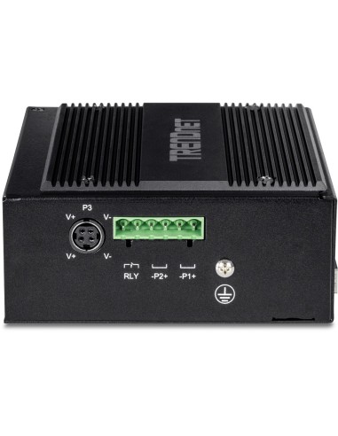 Trendnet TI-BG104 switch No administrado Gigabit Ethernet (10 100 1000) Energía sobre Ethernet (PoE) Negro