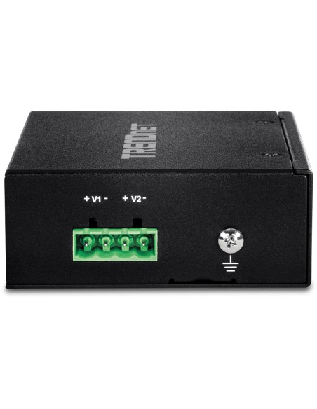 Trendnet TI-E50 switch No administrado Fast Ethernet (10 100) Negro