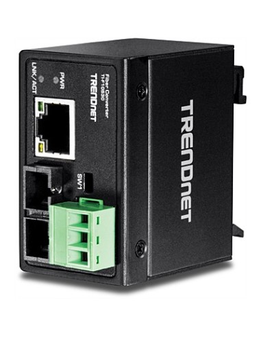 Trendnet TI-F10S30 convertidor de medio 200 Mbit s 1310 nm Monomodo Negro