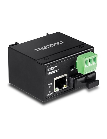Trendnet TI-F10S30 convertidor de medio 200 Mbit s 1310 nm Monomodo Negro
