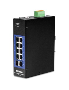 Trendnet TI-G102i Gestionado L2 Gigabit Ethernet (10 100 1000) Negro