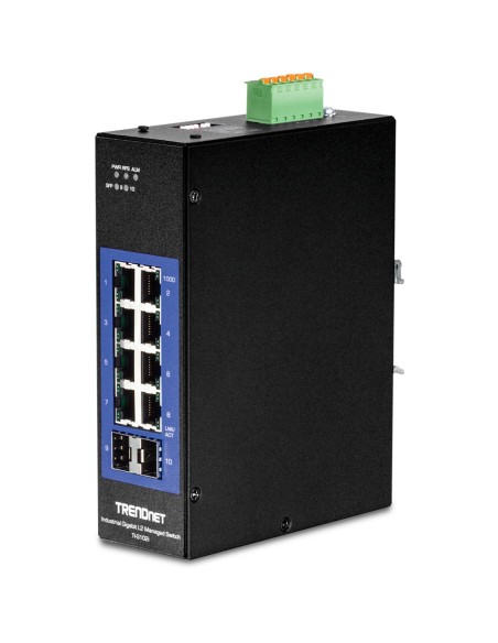 Trendnet TI-G102i Gestionado L2 Gigabit Ethernet (10 100 1000) Negro