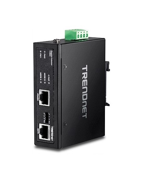 Trendnet TI-IG60 adaptador e inyector de PoE Ethernet rápido, Gigabit Ethernet