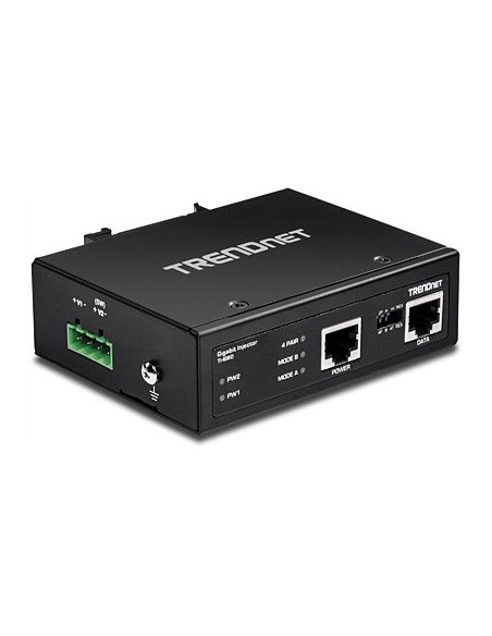 Trendnet TI-IG60 adaptador e inyector de PoE Ethernet rápido, Gigabit Ethernet