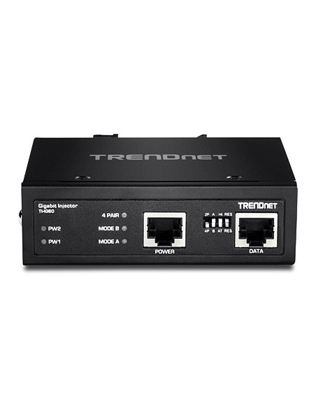 Trendnet TI-IG60 adaptador e inyector de PoE Ethernet rápido, Gigabit Ethernet
