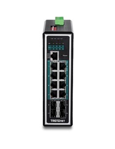 Trendnet TI-PG1284i Gestionado L2+ Gigabit Ethernet (10 100 1000) Energía sobre Ethernet (PoE) Negro 2