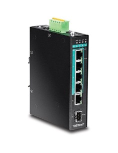 Trendnet TI-PG541 switch No administrado L2 Gigabit Ethernet (10 100 1000) Energía sobre Ethernet (PoE) Negro