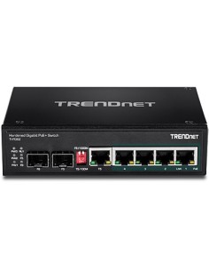 Trendnet TI-PG62 switch No administrado Gigabit Ethernet (10 100 1000) Energía sobre Ethernet (PoE) Negro 2
