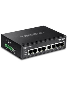 Trendnet TI-PG80 switch No administrado L2 Gigabit Ethernet (10 100 1000) Energía sobre Ethernet (PoE) Negro 2