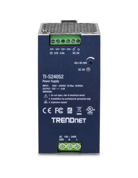 Trendnet TI-S24052 componente de interruptor de red Sistema de alimentación