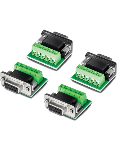 Trendnet TI-S400 cambiador de género para cable Verde, Gris