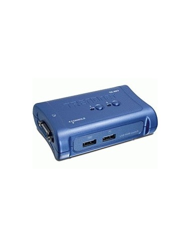 Trendnet TK-207K interruptor KVM Azul